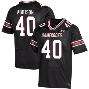 Anthony Addison South Carolina Gamecocks Mens #40 NCAA College Football Jerseys - Black 138098-959