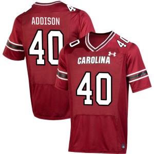 Anthony Addison University of South Carolina #40 Game College Football Men Jerseys - Garnet 415985-451