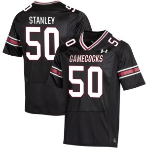 Boaz Stanley South Carolina Gamecocks College Football #50 Men Limited Jerseys - Black 209292-731