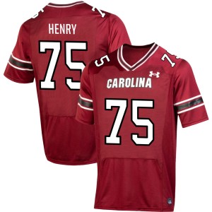 Cason Henry South Carolina Gamecocks #75 College Football 2025-26 Mens Jerseys - Garnet 216745-148