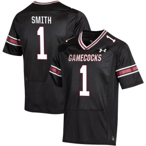 DQ Smith Gamecocks Player College Football Men #1 Jerseys - Black 952735-760