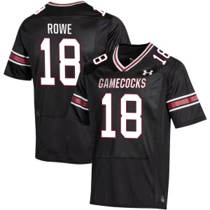 Brian Rowe University of South Carolina Men Replica #18 College Football Jersey - Black 376287-475
