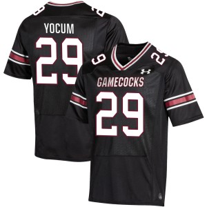 Gunnar Yocum South Carolina #29 College Football Men's Alumni Jersey - Black 204103-560