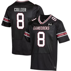 Judge Collier Gamecocks Men's #8 2025 College Football Jersey - Black 213013-860