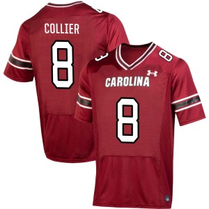 Judge Collier University of South Carolina #8 College Football Alumni Men's Jersey - Garnet 461894-300