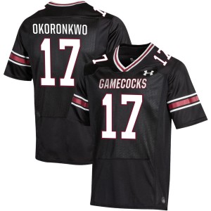Justin Okoronkwo South Carolina Men's College Football #17 University Jersey - Black 122854-571