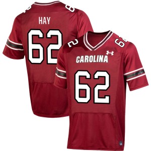 Nolan Hay South Carolina College Football #62 Game Mens Jersey - Garnet 796881-160