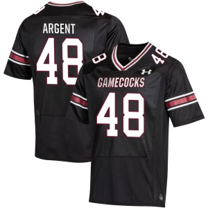 Peyton Argent South Carolina College Football Official Men #48 Jerseys - Black 472356-710