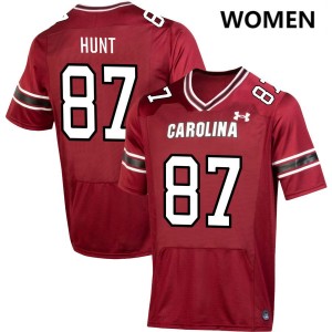 Brady Hunt South Carolina Game College Football #87 Womens Jersey - Garnet 791028-130