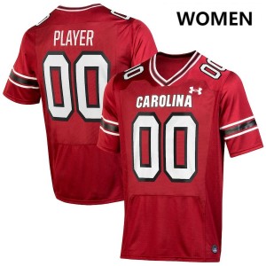 Custom South Carolina Gamecocks Women's College Football #00 High School Jerseys - Garnet 455096-352