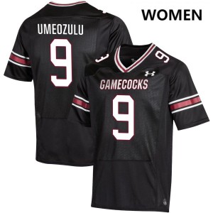 Desmond Umeozulu South Carolina Womens College Football Embroidery #9 Jerseys - Black 268414-407