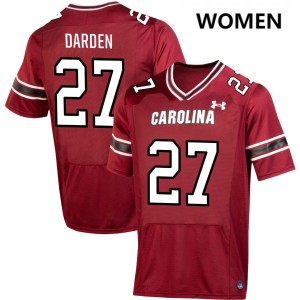 Donovan Darden South Carolina Gamecocks College Football #27 Alumni Women Jerseys - Garnet 277135-692