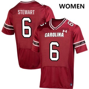 Dylan Stewart South Carolina Gamecocks Women Replica #6 College Football Jerseys - Garnet 566719-291
