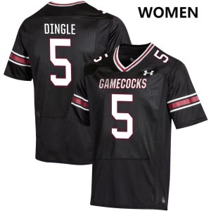 Jordan Dingle South Carolina Gamecocks #5 Women Alumni College Football Jerseys - Black 506863-440