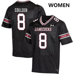 Judge Collier South Carolina Gamecocks Women #8 Alumni College Football Jersey - Black 174277-964