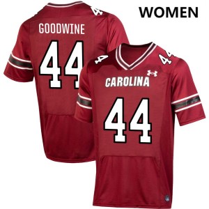 Monkell Goodwine Gamecocks #44 College Football Official Women Jerseys - Garnet 788320-855
