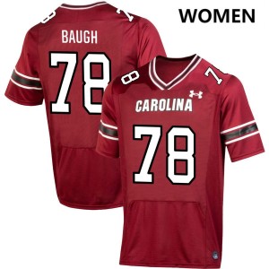 Trovon Baugh South Carolina High School College Football #78 Women's Jersey - Garnet 993157-647