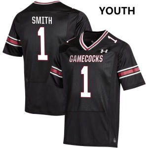 DQ Smith University of South Carolina College Football Youth #1 Limited Jersey - Black 770619-521