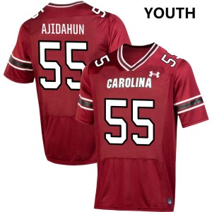 Damola Ajidahun University of South Carolina Youth #55 High School College Football Jerseys - Garnet 399477-943