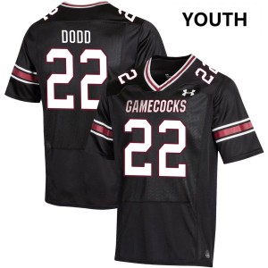 Jaquavious Dodd University of South Carolina College Football Replica Youth #22 Jersey - Black 797648-416
