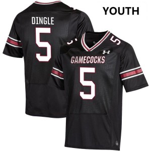 Jordan Dingle South Carolina Gamecocks Youth College Football #5 University Jersey - Black 197328-166