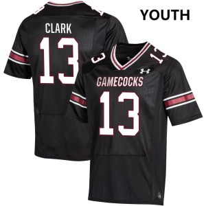 Malik Clark South Carolina 2025-26 Youth #13 College Football Jerseys - Black 636531-835