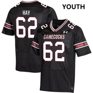 Nolan Hay University of South Carolina Youth College Football 2025 #62 Jersey - Black 381997-833