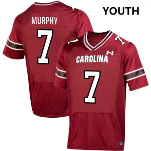 Shawn Murphy Gamecocks Youth College Football #7 2025-26 Jerseys - Garnet 423531-756